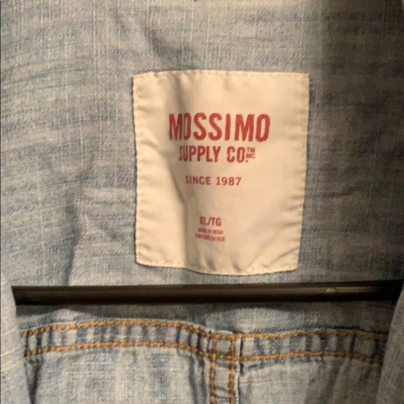 Mossimo Jean Button Up Jacket (XL) - Picture 2 of 3